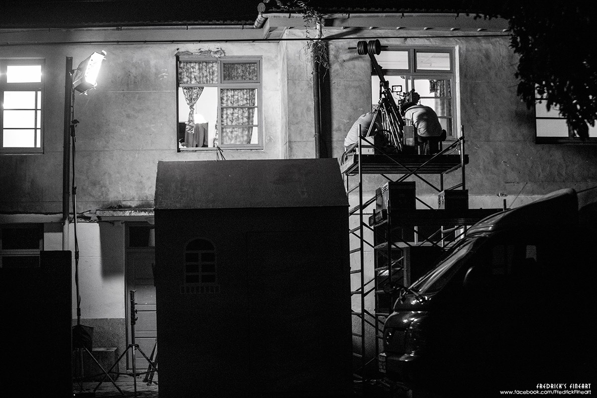 窗外。屋外 窗外。屋外