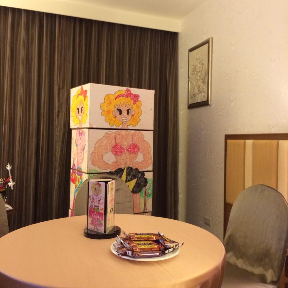 安澤映畫金馬創投的展場-喬琪姑娘