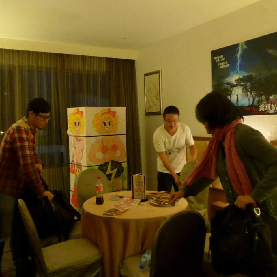 安澤映畫金馬創投的展場-喬琪姑娘