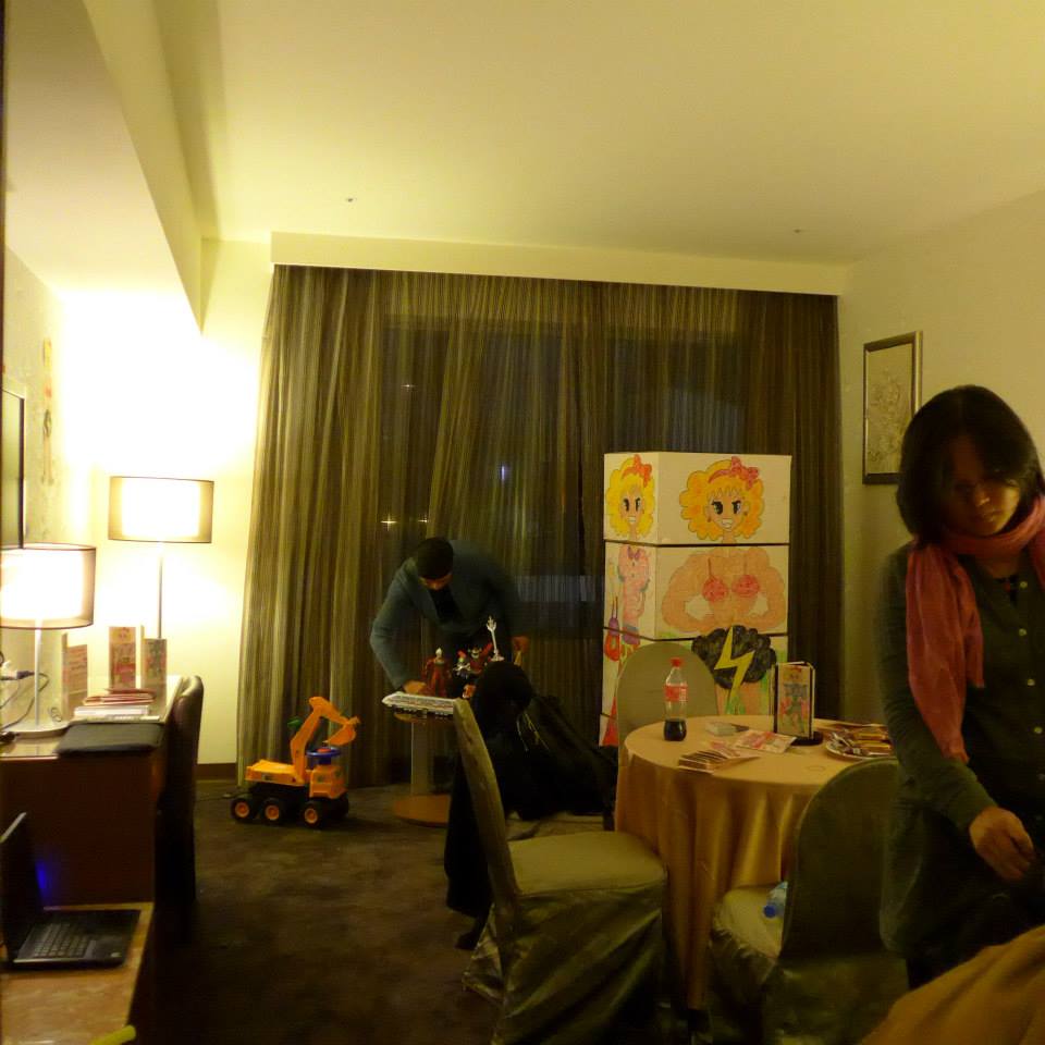 安澤映畫金馬創投的展場-喬琪姑娘