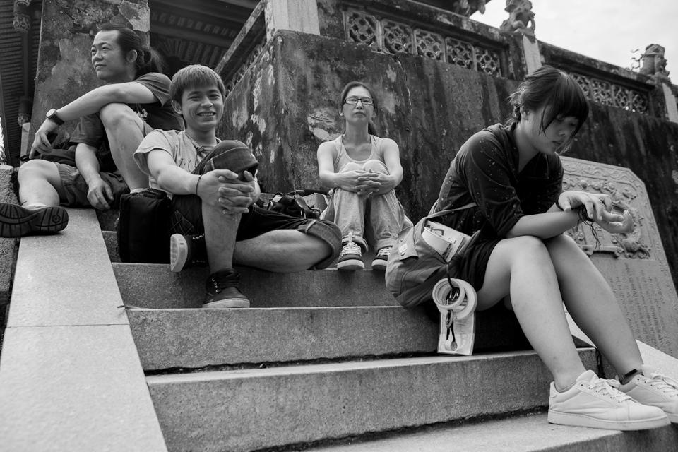 仲夏夜府城的工作夥伴 在 赤嵌樓