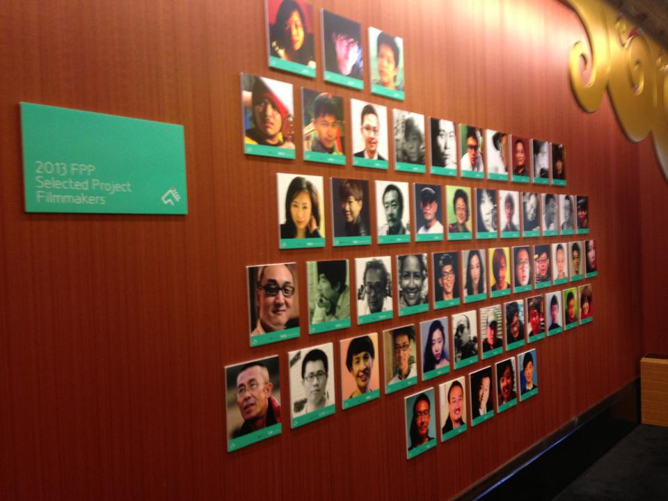 安澤映畫金馬創投的展場-喬琪姑娘