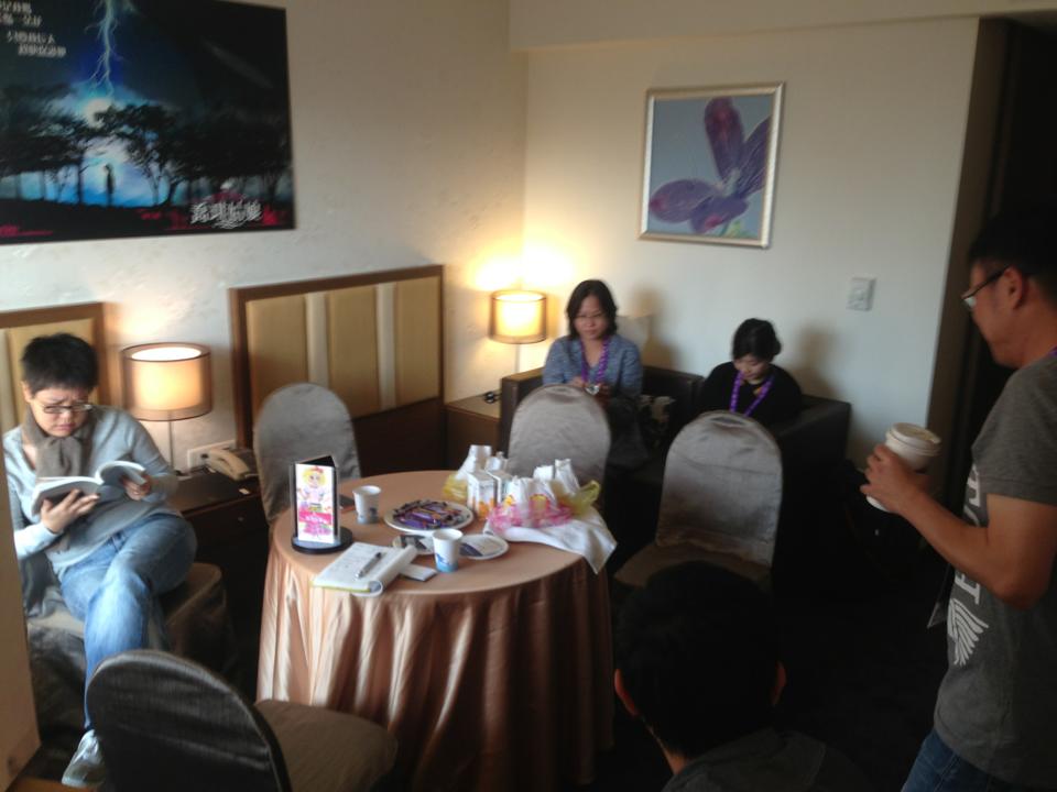 安澤映畫金馬創投的展場-喬琪姑娘